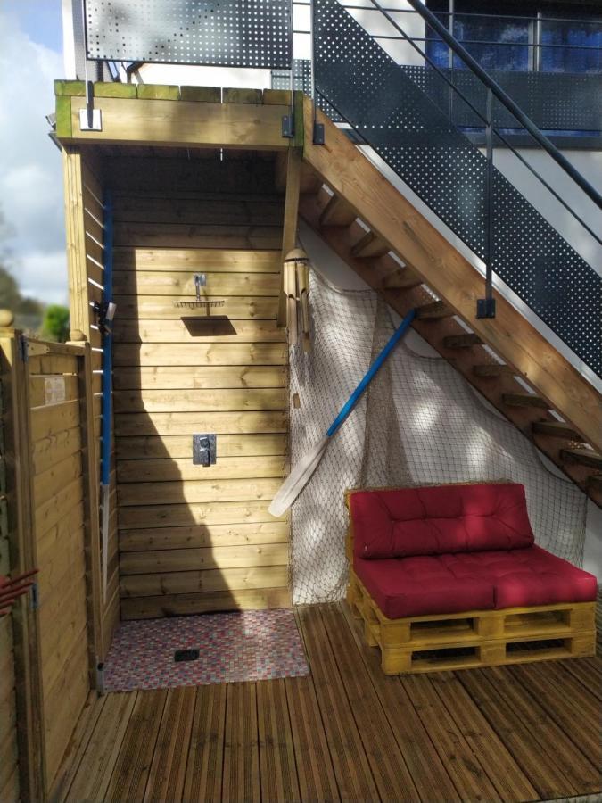 Logement Atypique Bien Etre Au Coeur De La Nature Quimper Exteriör bild