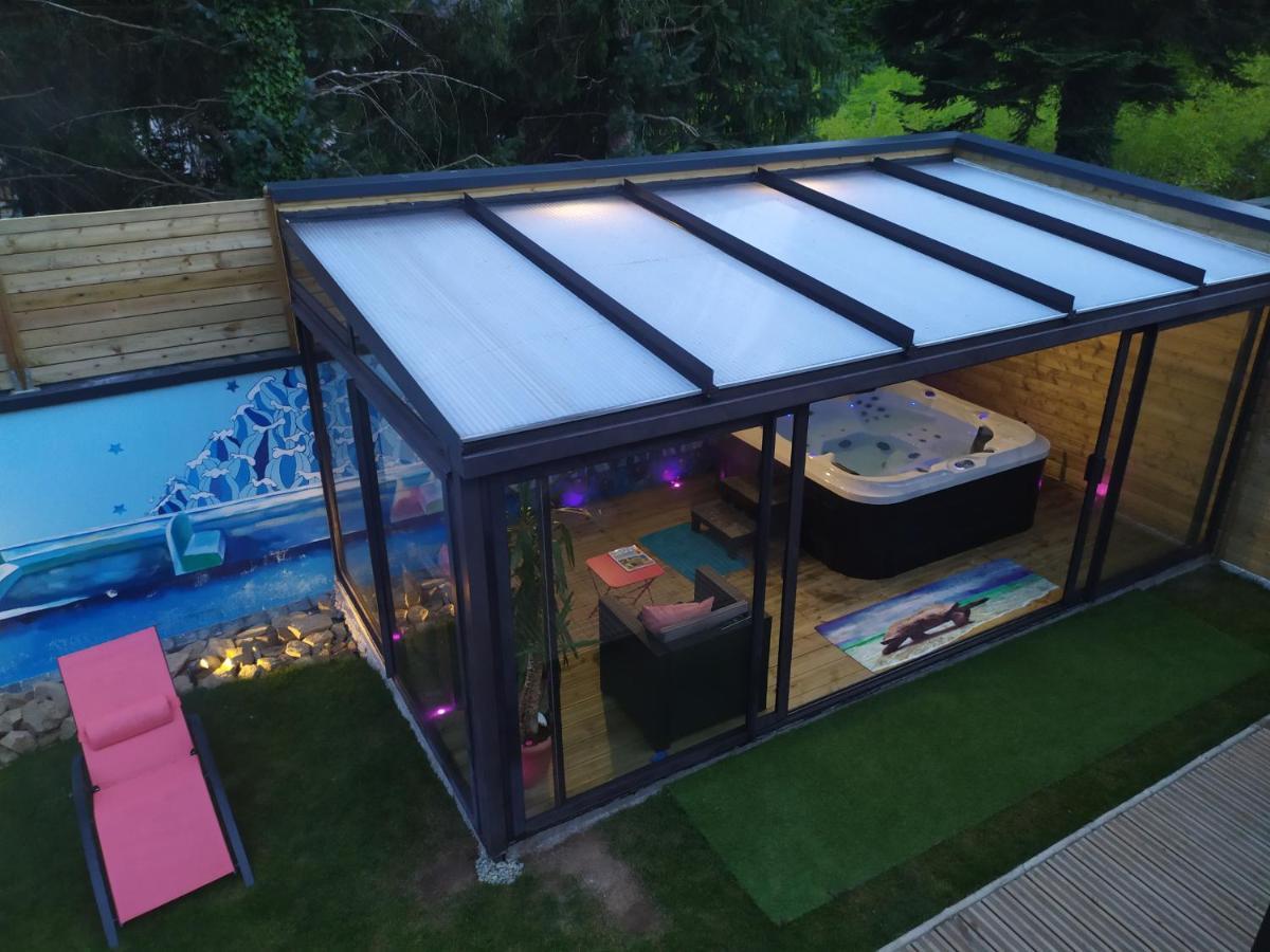 Logement Atypique Bien Etre Au Coeur De La Nature Quimper Exteriör bild